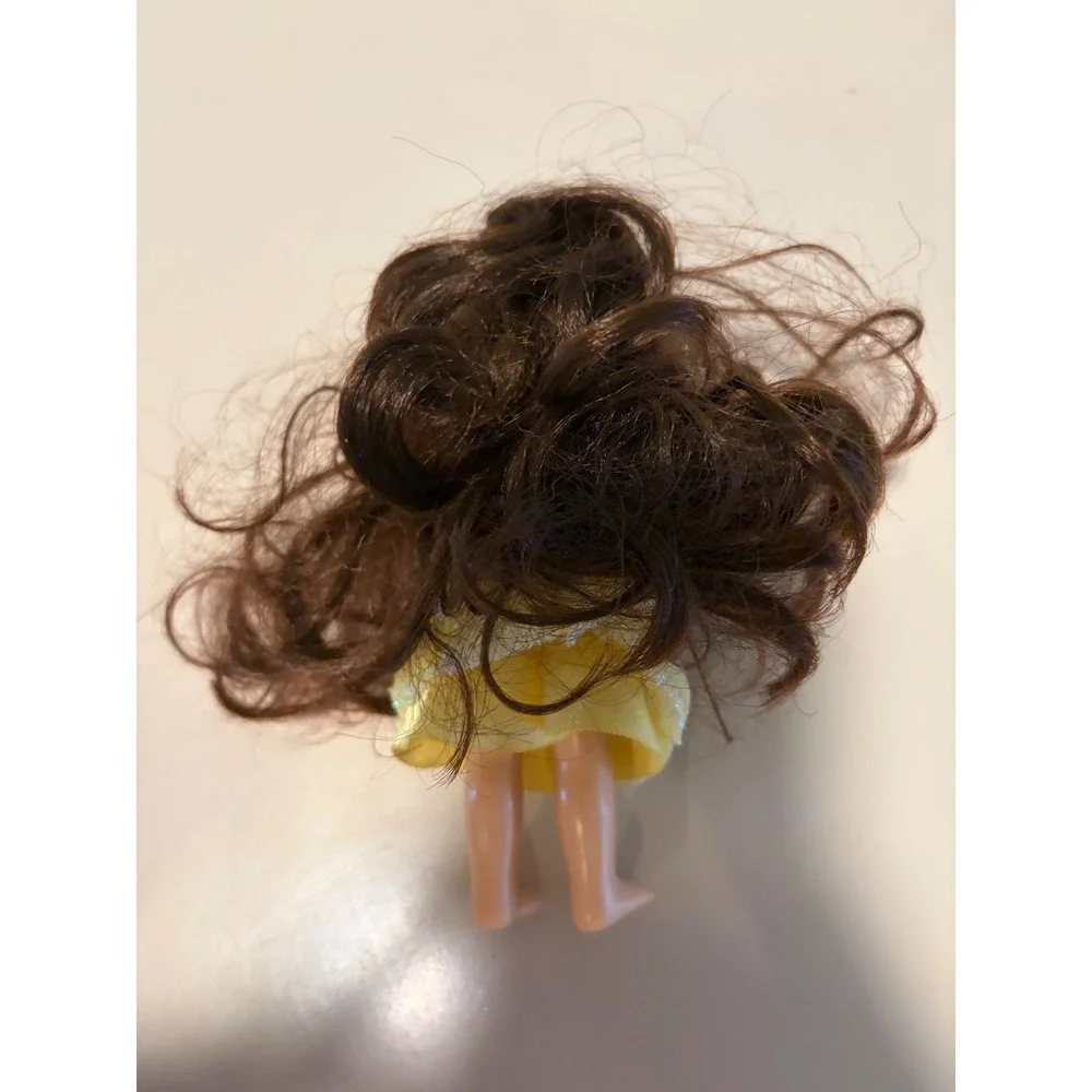 Disney Princess Belle Petite Doll Beauty and the Beast Yellow Glitter Dress 6